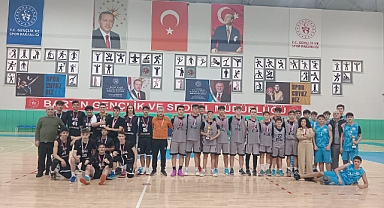 Liseler arası basketbol müsabakaları tamamlandı