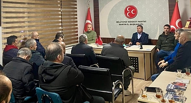 MHP Belediye Meclis Üyeleri ile İstişare Toplantısı Gerçekleştirdi