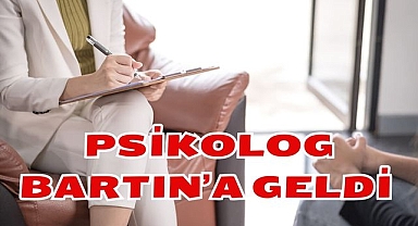 Psikolog Bartın'a Geldi
