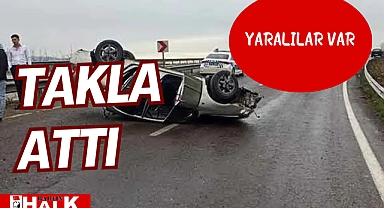 TAKLA ATTI YARALILAR VAR