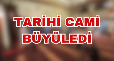 Tarihi Cami Büyüledi