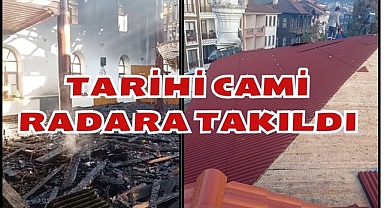 Tarihi Cami Radara Takıldı
