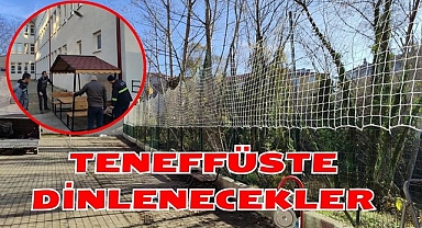 Teneffüste Dinlenecekler