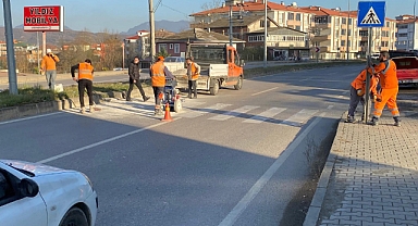 Yaya geçidi kaldırıldı
