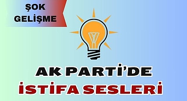 AK PARTİ'DE İSTİFA SESLERİ