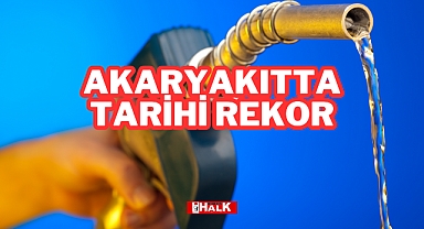 Akaryakıtta Tarihi Rekor