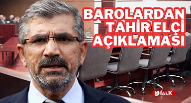 Barolardan Tahir Elçi Açıklaması