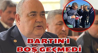 Bartın'ı Boş Geçmedi