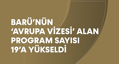 BARÜ’nün kalite yolculuğu