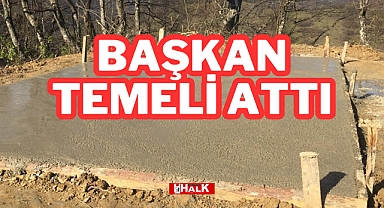 Başkan Temeli Attı