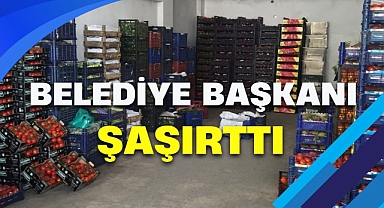 BELEDİYE BAŞKANI ŞAŞIRTTI