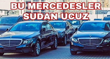 Bu Mercedesler Sudan Ucuz
