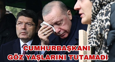 Cumhurbaşkanı Gözyaşlarını Tutamadı