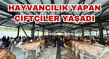 Hayvancılık Yapan Çiftçiler Yaşadı