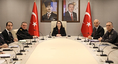 İl Güvenlik toplantısı yapıldı
