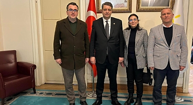 İYİ PARTİ HEYETİ GENEL MERKEZDE