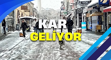 KAR GELİYOR