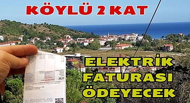 Köylü 2 Kat Elektrik Faturası Ödeyecek
