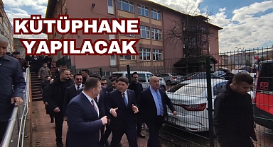 KÜTÜPHANE YAPILACAK