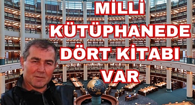 MİLLİ KÜTÜPHANEDE DÖRT KİTABI VAR