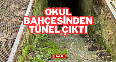 Okul Bahçesinden Tünel Çıktı