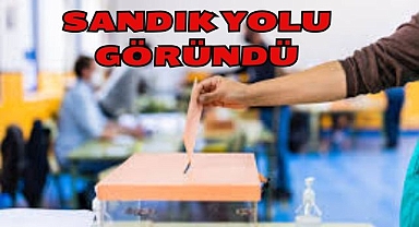 SANDIK YOLU GÖRÜNDÜ