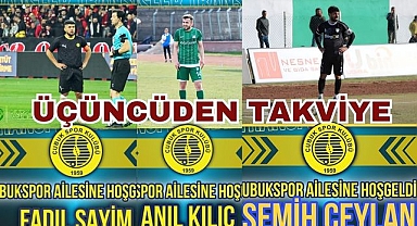 ÜÇÜNCÜDEN TAKVİYE