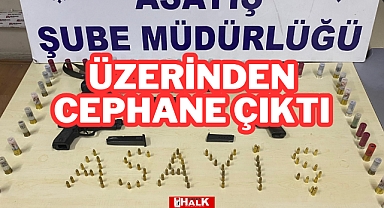 Üzerinden Cephane Çıktı