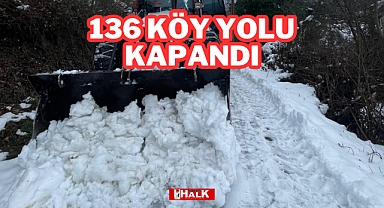 136 Köy Yolu Kapandı