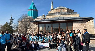 69 ÖĞRENCİ MEVLANA DİYARINDA