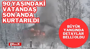 90 Yaşındaki Vatandaş Son Anda Kurtarıldı