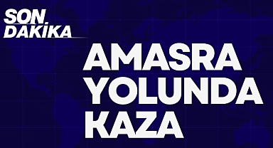 AMASRA YOLUNDA KAZA