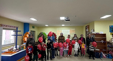Anaokulu öğrencilerini ağırladı