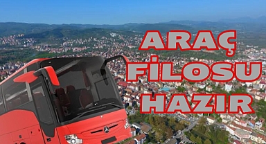 ARAÇ FİLOSU HAZIR