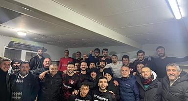 Arıt Kayadibispor’dan galibiyet pozu