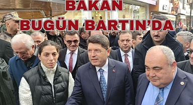 Bakan Bugün Bartın'da