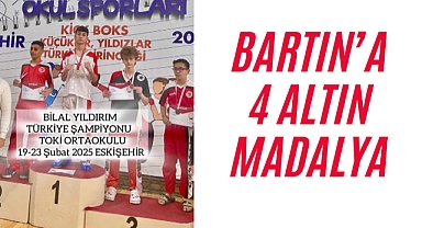 BARTIN’A 4 ALTIN MADALYA