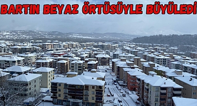 BARTIN BEYAZ ÖRTÜSÜYLE BÜYÜLEDİ