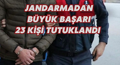 BARTIN'DA 23 KİŞİ TUTUKLANDI