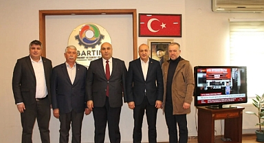 Bartın Defterdarı Ahmet Demirbağ'dan Bartın TSO’ya Ziyaret