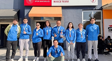 BARÜ’lü sporcular Bocce Şampiyonasından 6 madalya ile döndü