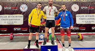 BARÜ’lü sporculardan halterde 2 madalya