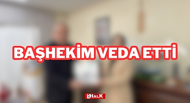 Başhekimden Başkana Veda Ziyareti