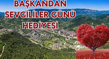 Başkandan Sevgililer Günü Hediyesi