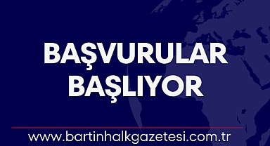 BAŞVURULAR BAŞLIYOR