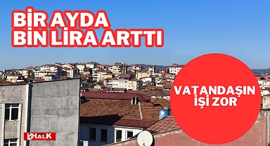Bir Ayda Bin Lira Arttı