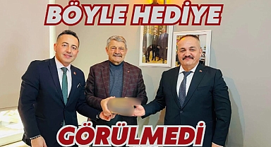 BÖYLE HEDİYE GÖRÜLMEDİ