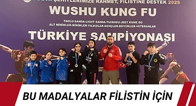BU MADALYALAR FİLİSTİN İÇİN