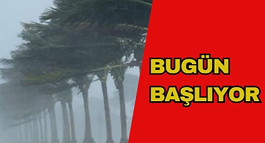 BUGÜN BAŞLIYOR