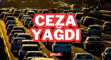 Ceza Yağdı